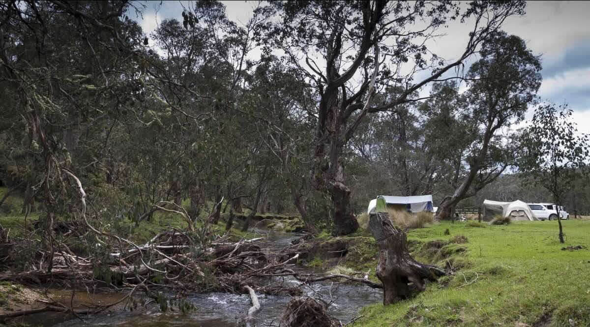 Limestone Creek Camping area