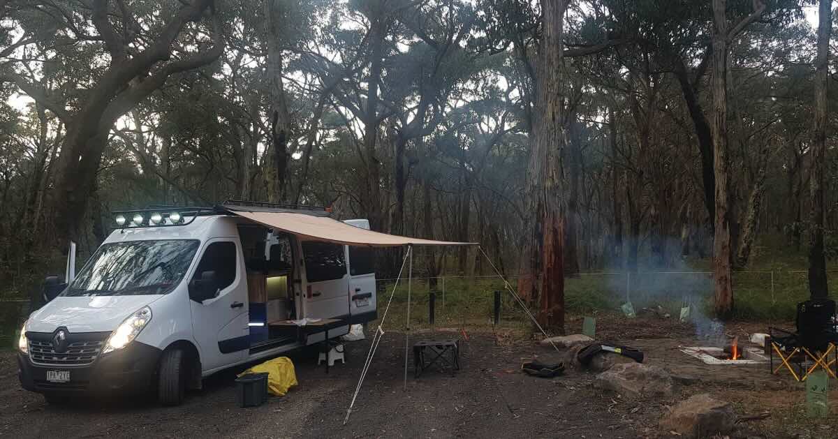 Hammond Rd North camp site