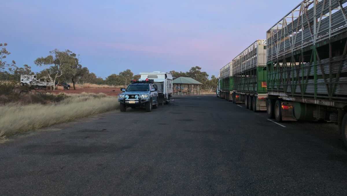 Landsborough Highway Rest Stop