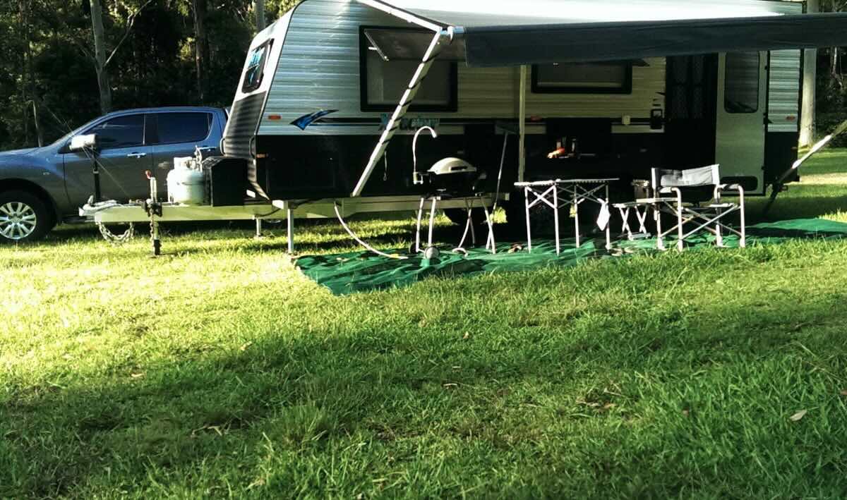 Manna Gum camping area