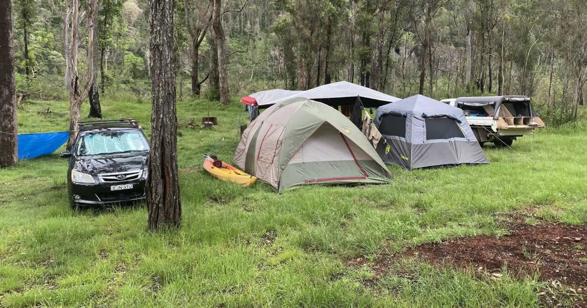 Nymboida River campground