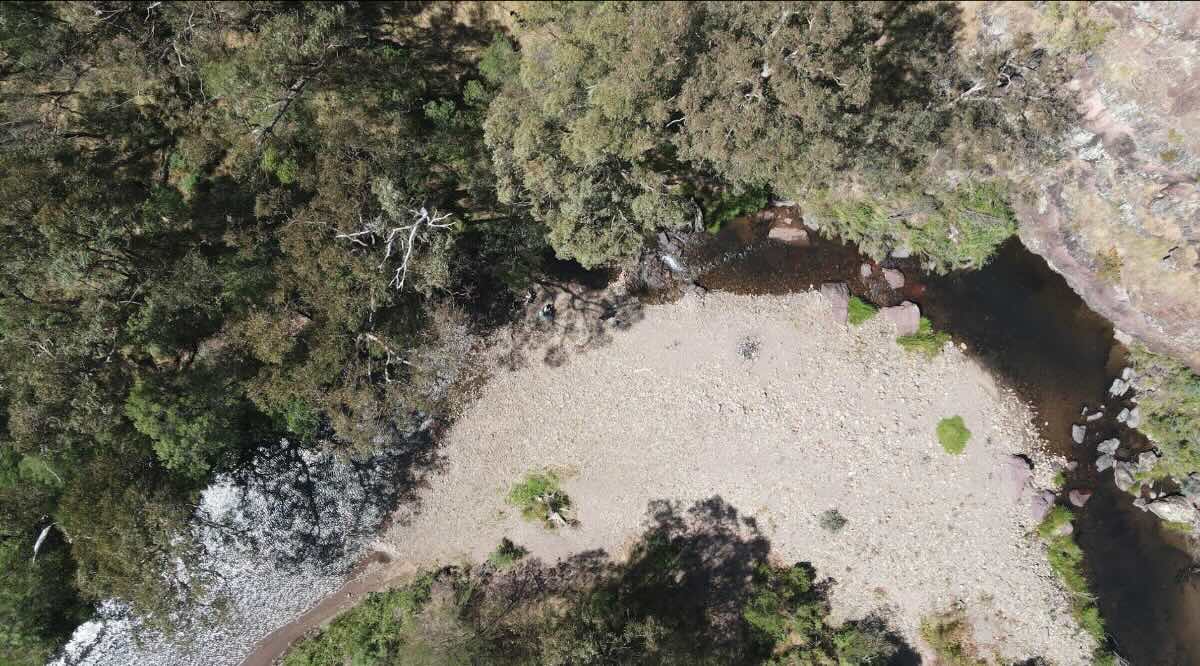 Red Bluff camp site
