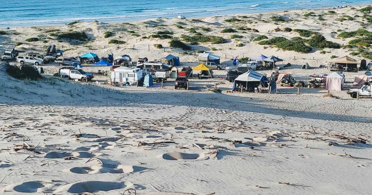 Samurai Beach campground, Tomaree National Park NSW