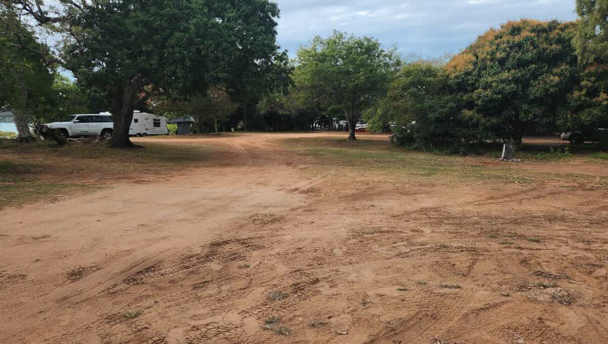 Stanage Bay camping area