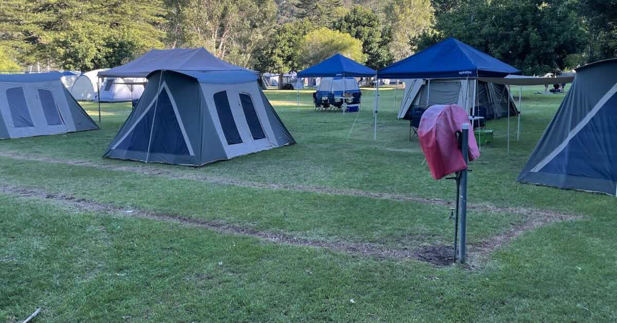 The Basin campground, Basin Trail