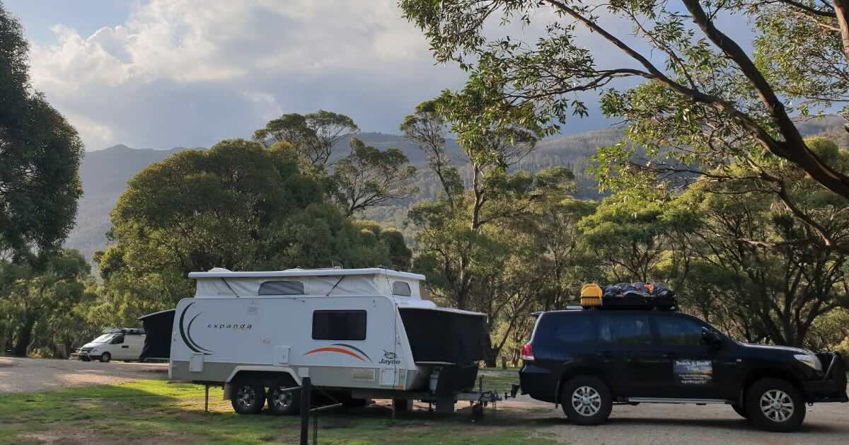 Thredbo Diggings campground, Bullocks Flat NSW