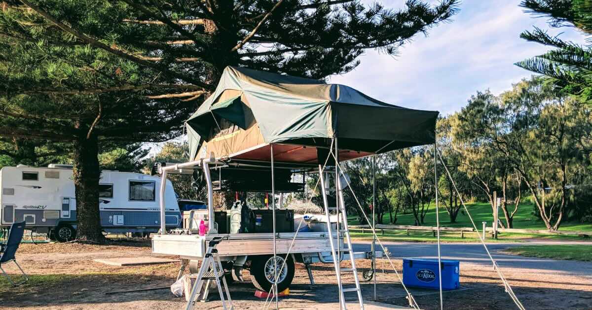 Trial Bay Gaol campground