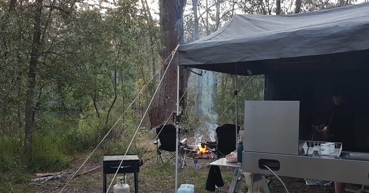 Wallingat River campground