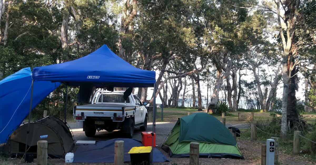 White Tree Bay campground and picnic area
