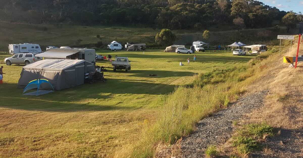 Yarrangobilly Village campground