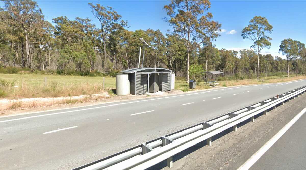 Broulee Road Rest Area Northbound, Princes Highway