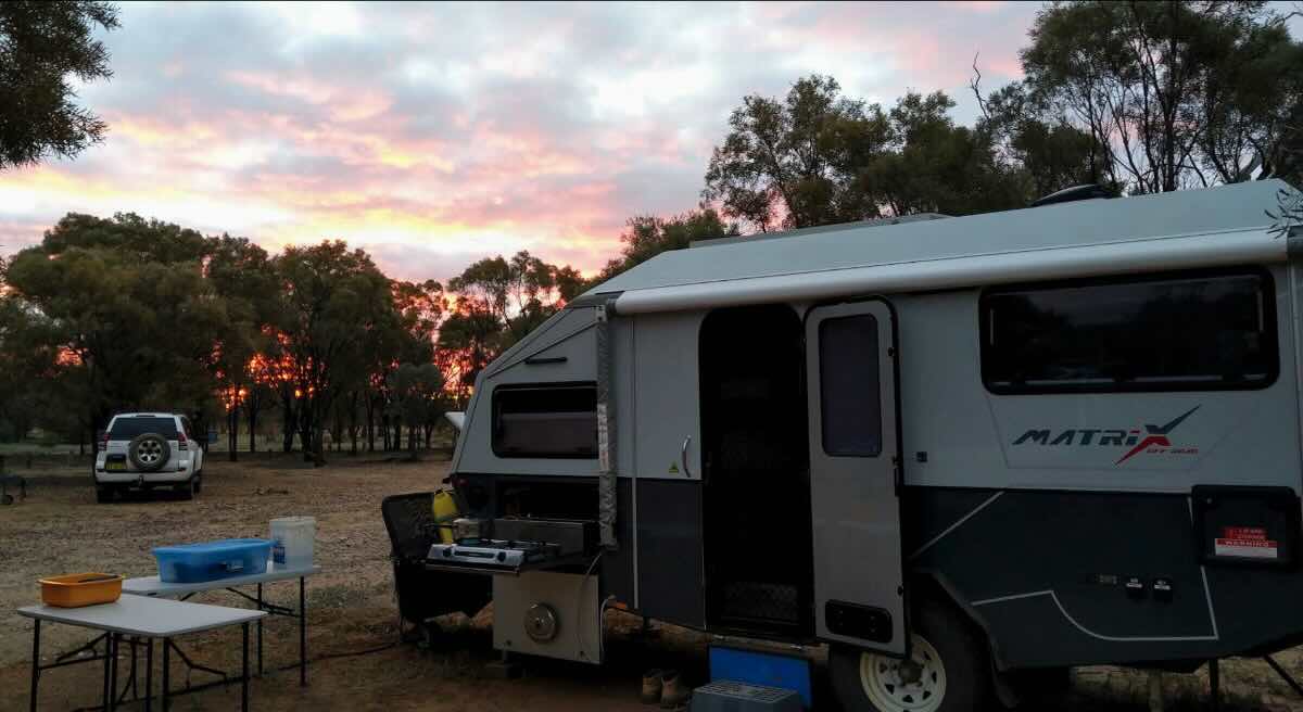 Culgoa River campground