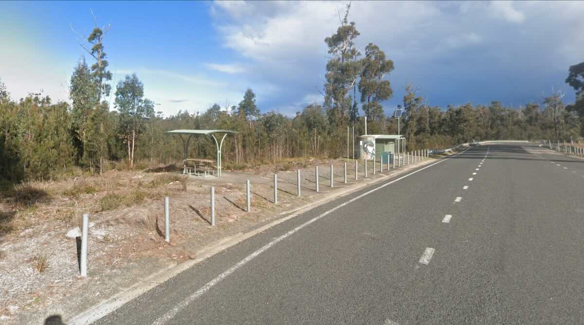 Edrom Road Rest Area, Southbound