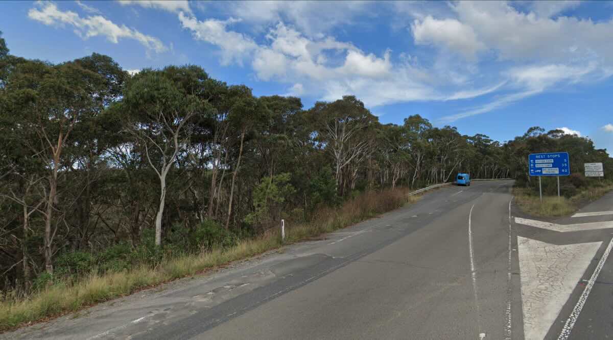 Mount Boyce Rest Area Eastbound, Great Western Highway