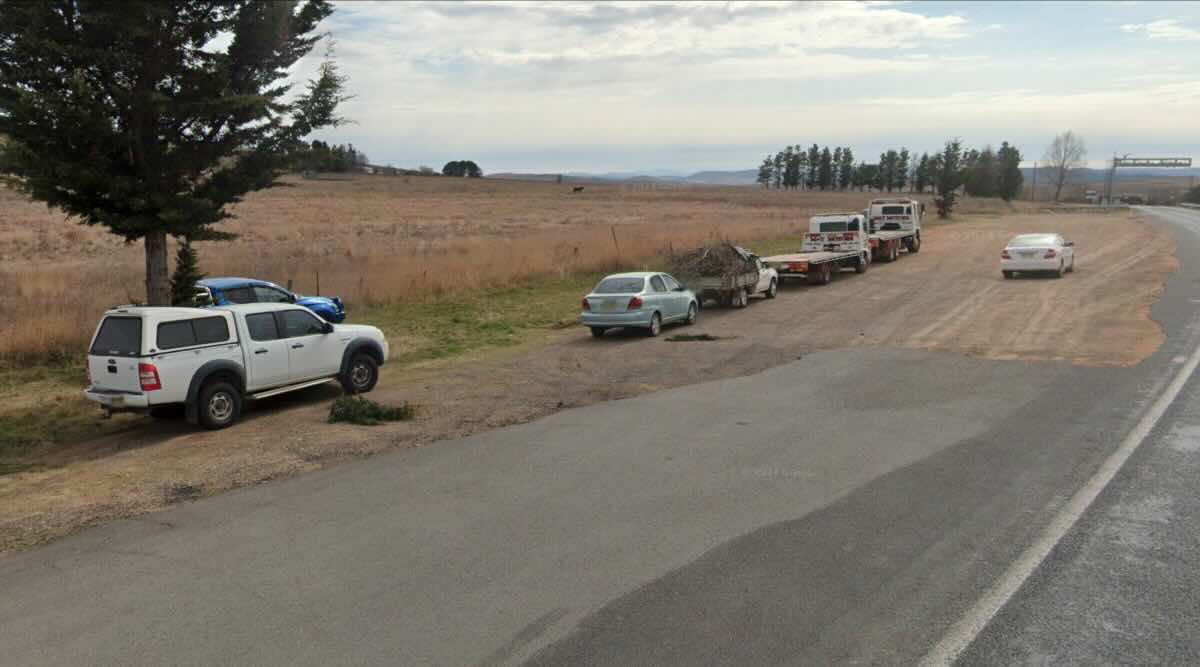 North of Cooma Rest Area, Monaro Highway