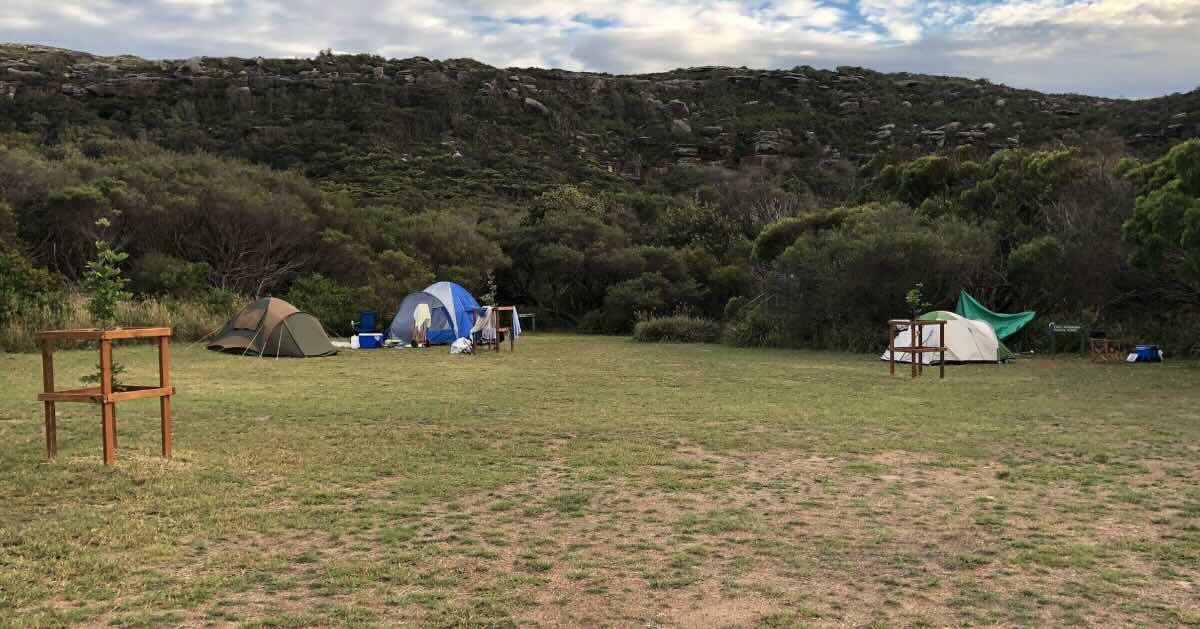 Tallow Beach campground