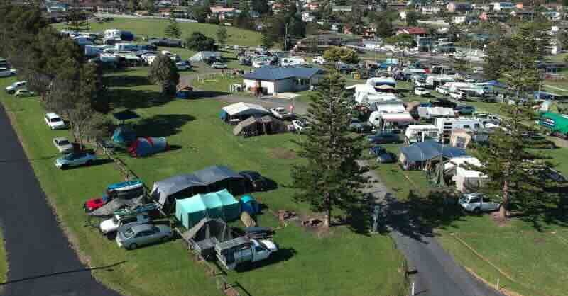 Dalmeny Campground – Absolute Beachfront Camping with Panoramic Sapphire Coast Views